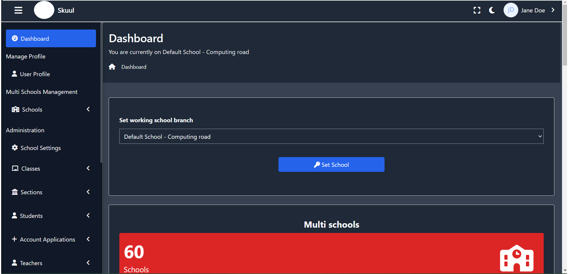 Skuul Homepage